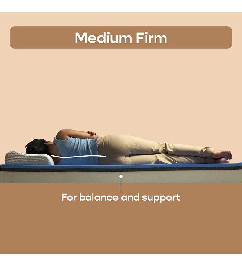 Buy Original 3Layered Orthopedic 8 inch Open Cell Memory Foam Queen