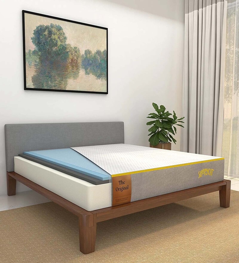 Buy Original 3Layered 8 Inch Open Cell Gel Memory Foam Orthopedic