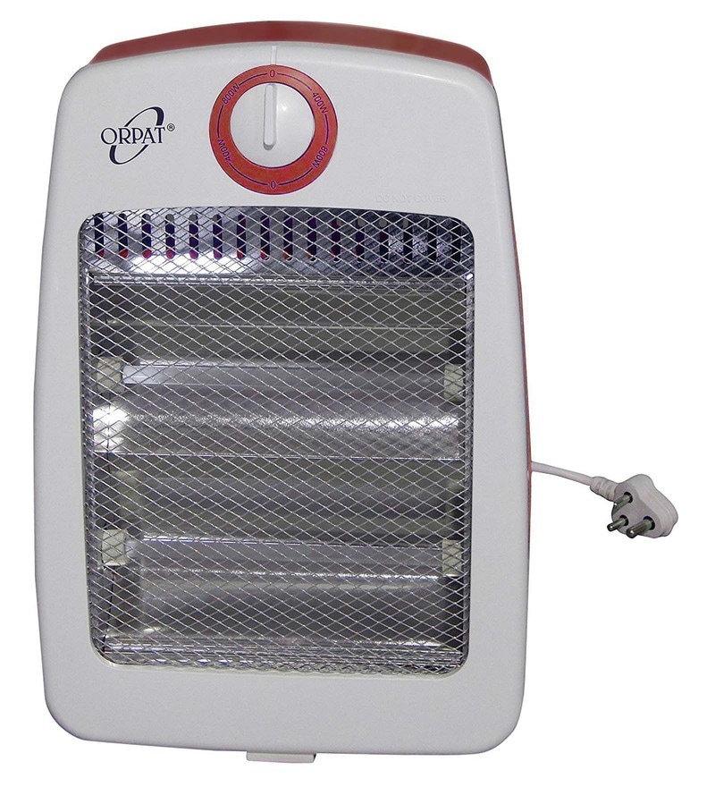 Orpat Qqh 1290 800 Watt Red Halogen Heater