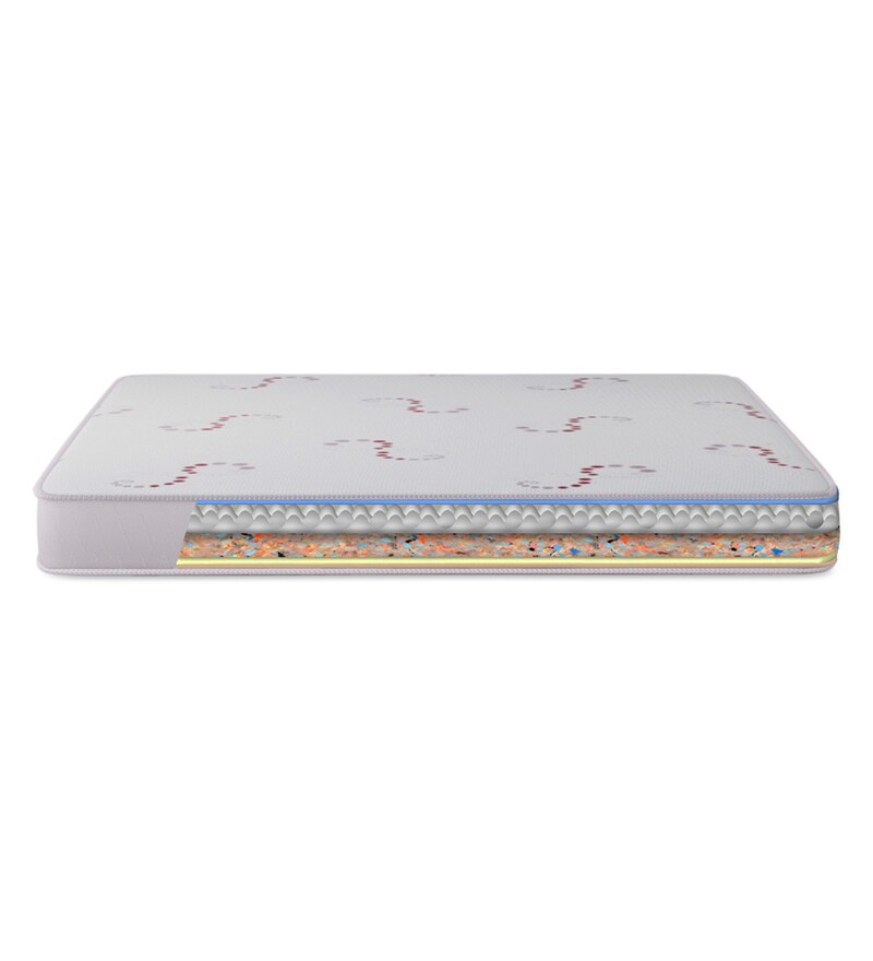 Buy Ortho 4 Inch Rebonded Foam King Size Mattress By Godrej Interio