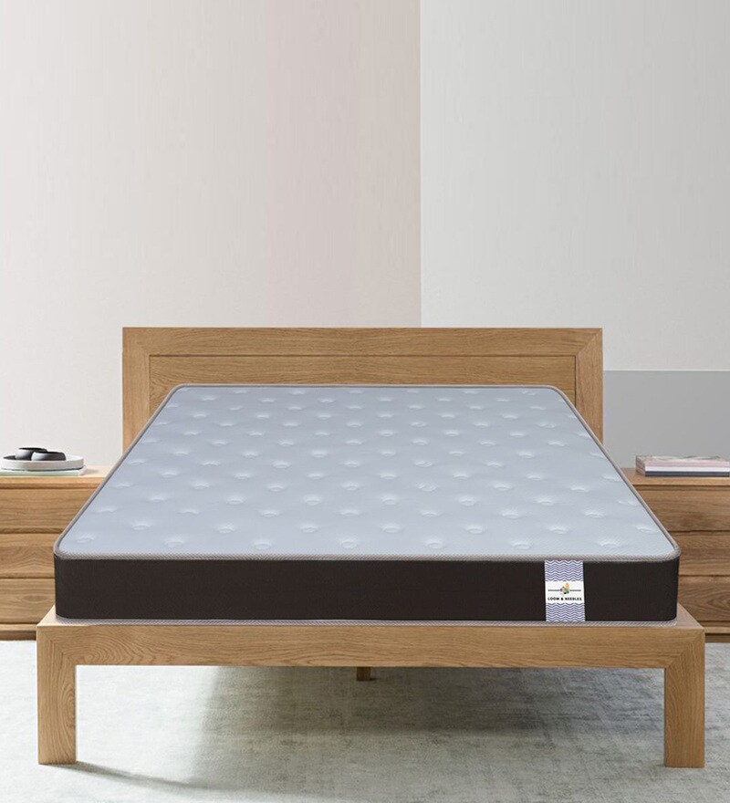 Buy 8 Inch Rebonded Foam Orthopedic Queen Size Mattress By Loom
