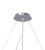 Ora Pendant 8 Flat Round Light E27 Gloss White/White Acrylic