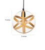 Oralee Gold Mild Steel Hanging Light