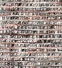 Orange & Brown Abstract Wool 9 x 12 Feet Hand Woven Carpet