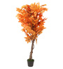 Synthetic Orange Maple Artifical Tree