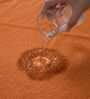Orange 100% Cotton 380 Gsm Bath Towel 4 Pc