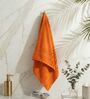Orange 100% Cotton 400 Gsm Bath Towel