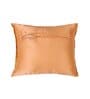 Orange 100% Cotton Geometric 16x16 inches Cushion Covers (Set of 2)