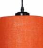 Svenska Orange Jute Cluster Hanging Light