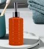 Orange 300 ml Ceramic Liquid Soap Dispenser