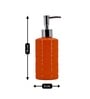 Orange 300 ml Ceramic Liquid Soap Dispenser
