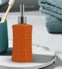 Orange 300 ml Ceramic Liquid Soap Dispenser