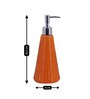 Orange 300 ml Ceramic Liquid Soap Dispenser
