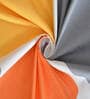Multicolor Abstract 280 TC Microfibre Fitted King Bedsheet 2 Pillow Covers