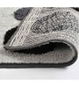 Grey Abstract Microfiber 24x16 Inches Bath Mat