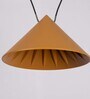 Emilia Orange Aluminium LED Ceiling Lights