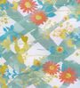 Orange and Blue 100% COTTON Solid 150 GSM King Bed Comforter