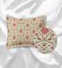 Orange Cotton 27x18 Inches Pillow Covers (Set of 2)