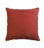 Rust Cotton Textured 16x16 inches (Set of 2) Cushion Covers