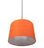 Eriko Orange Cotton Hanging Light