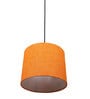 Larisso Orange Cotton Hanging Light