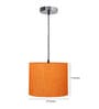 Larisso Orange Cotton Hanging Light
