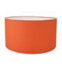 Trento Orange Cotton Fabric Solid Lampshade