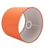 Rocky Orange Cotton Fabric Solid Lampshade