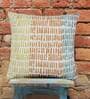 Multicolor Abstract Cotton 18 x 18 Inches Cushion Cover