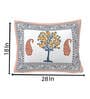 Orange 220 TC Cotton Traditional 28 x 18 Inch inches Pillow Covers (Pack of 2)