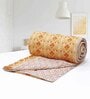 Orange Cotton Geometrical 144 TC Single Bed Dohar