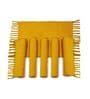 Judah (19x13) Mustard Cotton (Set of 6) Placemat