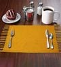 Judah (19x13) Mustard Cotton (Set of 6) Placemat