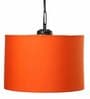 Zrava Orange Cotton Hanging Light