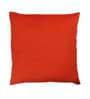 Orange Solid Cotton 16 x 16 Inches Cushion Covers (Set of 2)