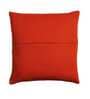 Orange Solid Cotton 20 x 20 Inches Cushion Covers (Set of 2)