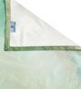 Orange Digital Animal Printed Cotton Blend Double Bedsheet with 2 Pillow Covers
