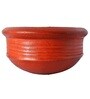 Earthenware Handmade Orange Clay Cooking Pot
