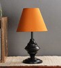 Orange Fabric Designer Table Lamp