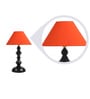 Orange Fabric Table Lamp