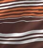 Orange Patterned 225 TC Cotton (Set of 4) Double Bed Bedding Sets