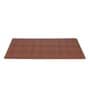 Orange Formal Linen Printed Laptop Mat & Keyboard Mat