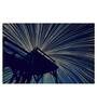 Demented Sky In Blue Canvas Framed Art Print (33 x 21 Inches)