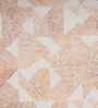 Orange Geometric Print 200 TC Cotton Double Bed Sheet with 2 Pillow Covers Eclectic Geo Collection