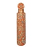 Orange Kalamkari 950ml Copper water Bottle
