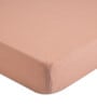 Orange Kids Solid Muslin Crib Bedsheet