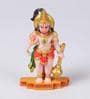 Orange Marble Hanuman Ji Idol