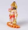 Orange Marble Hanuman Ji Idol