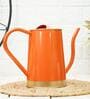 Orange Metal 1.5 L Watering Can