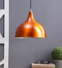 Masakazu Orange Metal Hanging Light